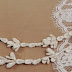 Romantic Greek wedding crowns with lace flowers 1083