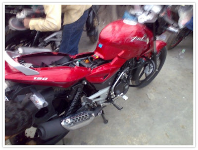 Rs500 in the Exshowroom price compared to the older Pulsar 150 model