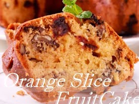 Orange Slice Fruit Cake