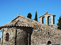 L'absis i el campanar de Sant Vicenç de Vilarassa. Autor: Carlos Albacete