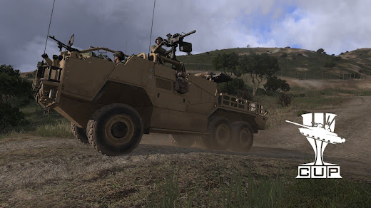 Arma3用CUP MODのCoyote TSV（Tactical Support Vehicle）