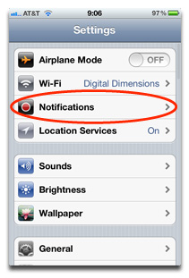 Settings And Notifications