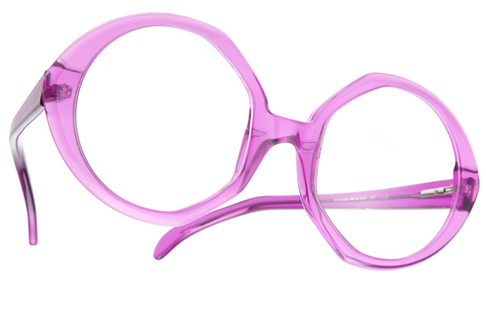 Round glasses from RoundGlasses Jacqueline in purple