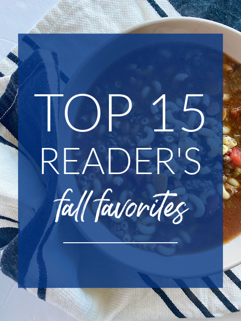 Top 15 Reader's Fall Favorites