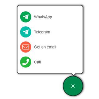 How to Make Floating Contact Button With Several Options In Your Website