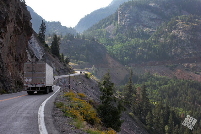 Million Dollar Highway to Silverton, CO