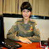Foto Satpol PP Perempuan Cantik Asal DKI Jakarta Di Belakang Meja Kerjanya