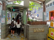 Mid-Levels Escaltor à Hong-Kong