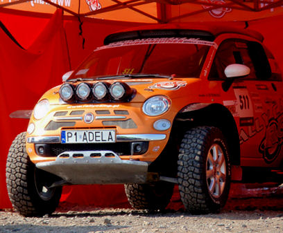 New Fiat 500 4WD Rally Camp New Fiat 500 4WD Rally Camp