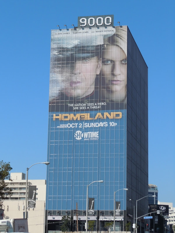 Homeland billboard Sunset Strip