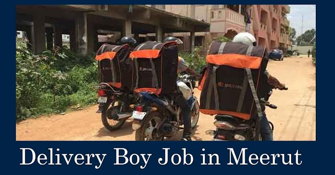 Delivery Boy Job in Meerut 🍔
