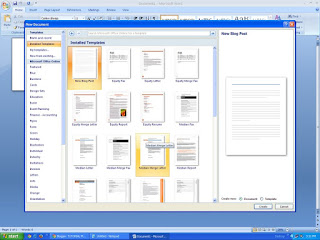 Cara Membuat Dokumen dengan Template MS Word