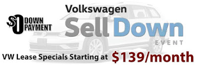 VW Sell Down Event Lease Specials at Emich Volkswagen Denver