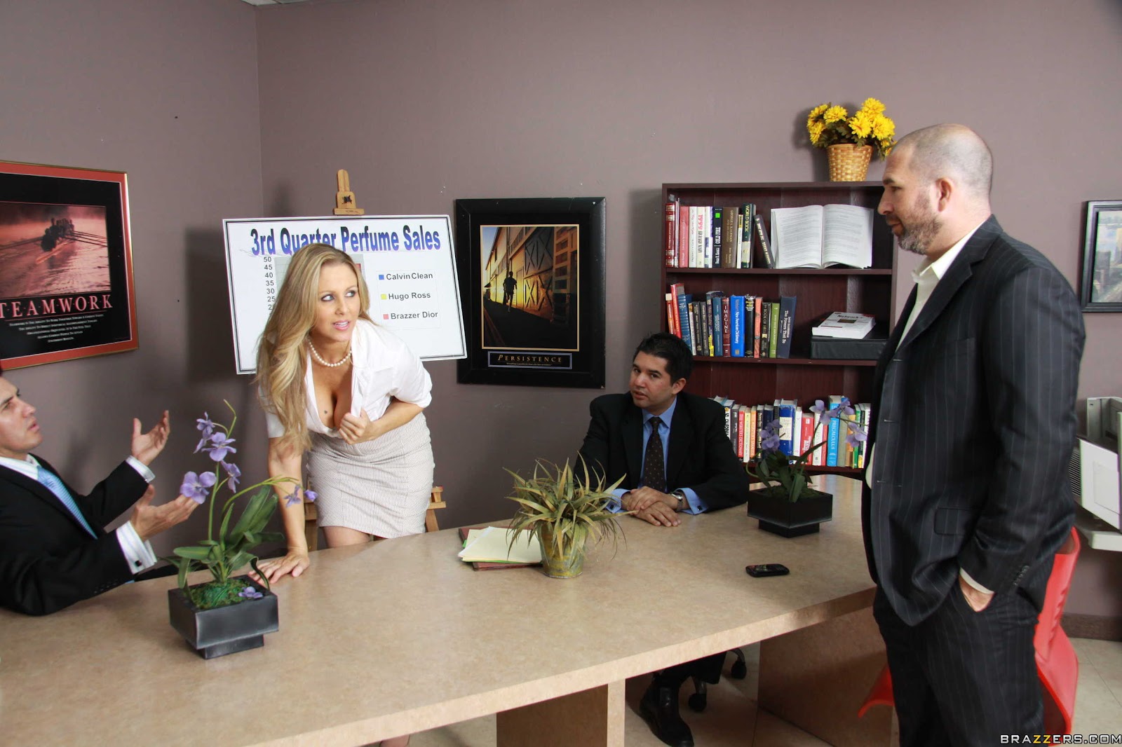 Julia Ann - Office Vibrations ## BRAZZERS