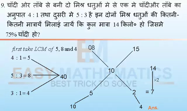 Ratio and Proportion Problems