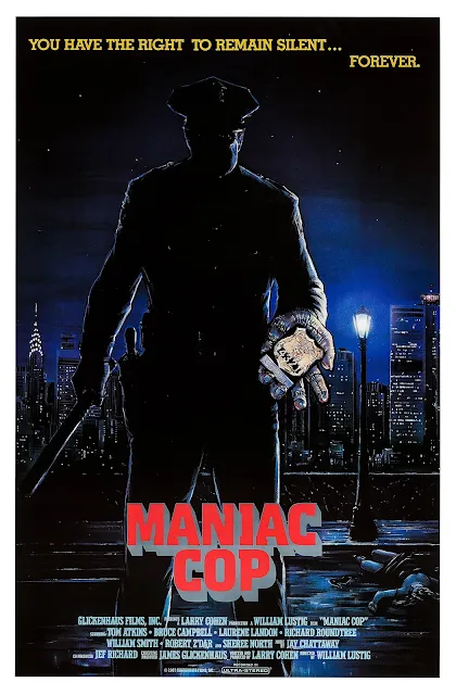 Cine Cuchillazo Maniac Cop 1988 William Lustig Castellano Inglés Subs Subtítulos Subtitulada Español VOSE MEGA Película