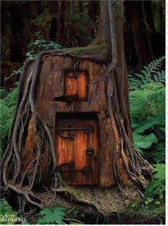 A cottage in the Puszcza Białowieska forest in Poland