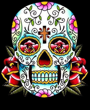 Sketch Mexican Skull tattoos