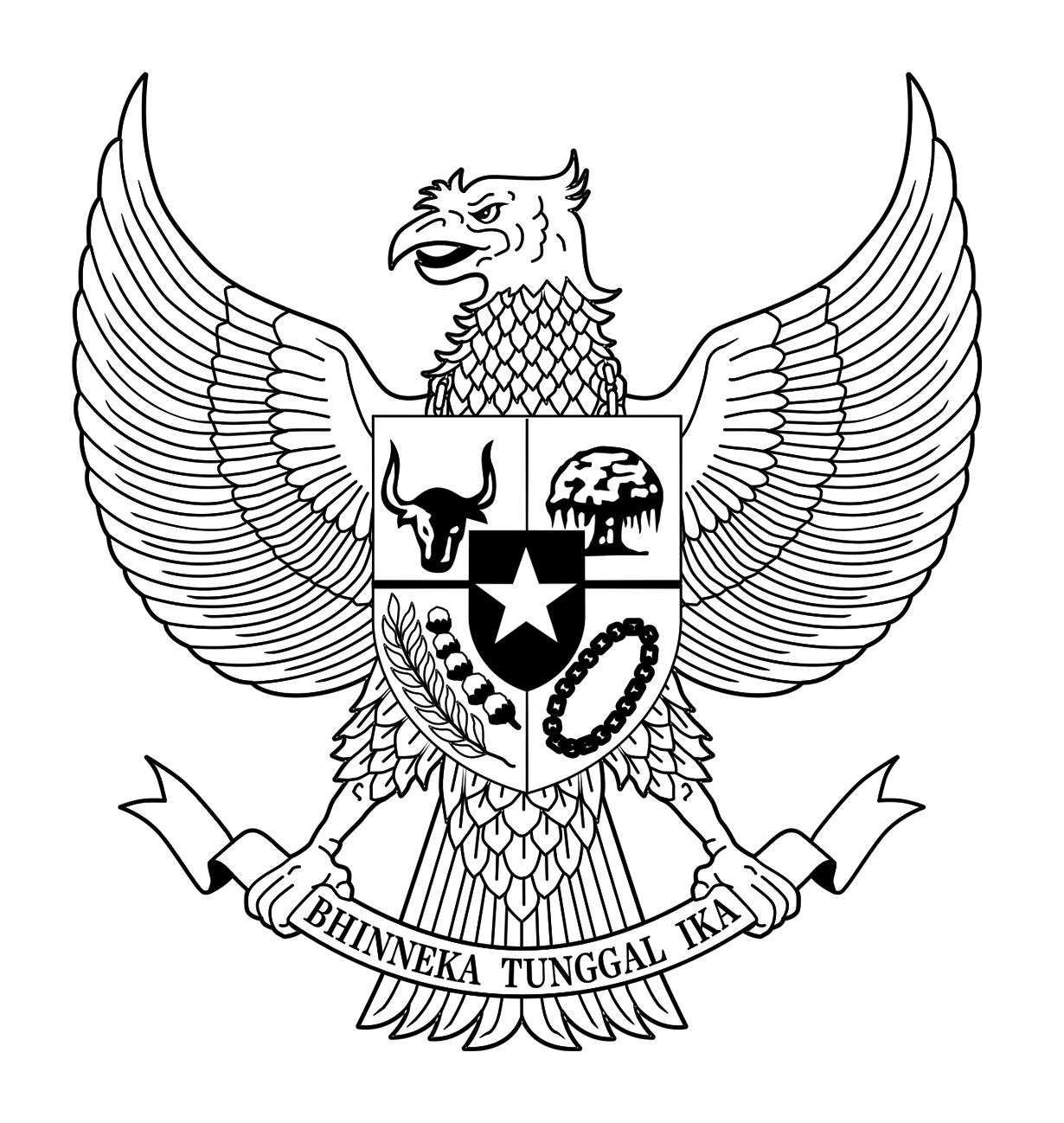 7 Koleksi Mentahan Logo Garuda  Keren Lengkap Format PNG 