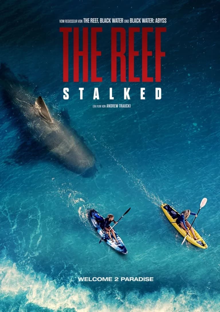 Вышел трейлер акулохоррора «Открытое море: Монстр глубины» - Постер