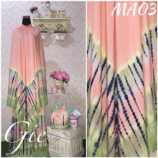 Mukena Tanpa Kepala, Mukena Ponco, Ponco Bali, Ponco Tie Dye