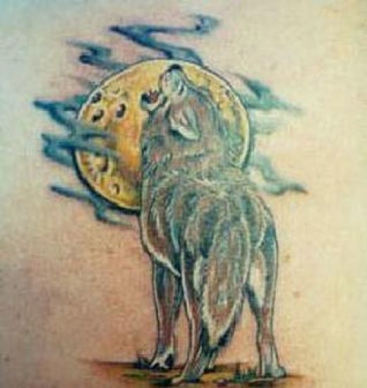 Howling Wolf Tattoos wolf tattoos for men