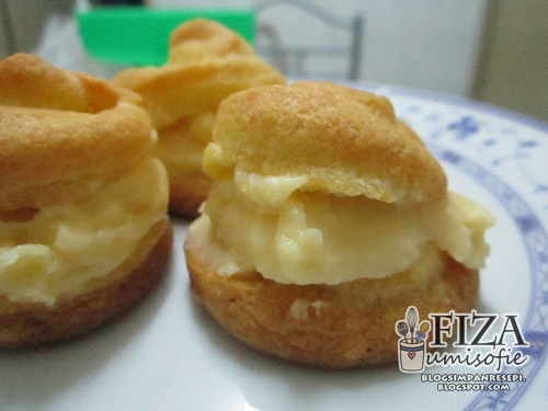 Tempat Fiza Simpan Resepi: Cream Puff