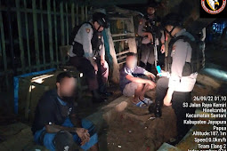 Polisi Amankan 4 Bungkus Ganja saat Patroli Malam di Pos 7 Sentani