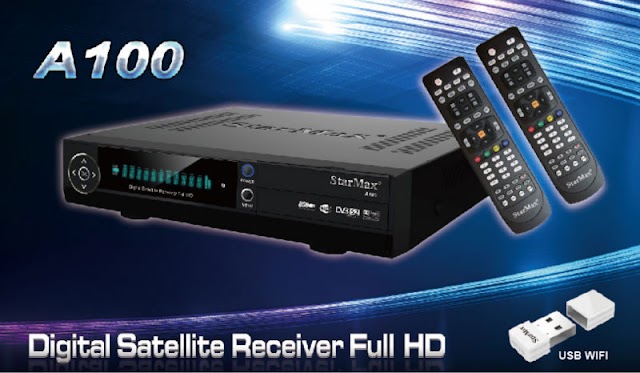 NOVA ATUALIZAÇÃO STARMAX A100 V1.09.15353 - 29-12-2015