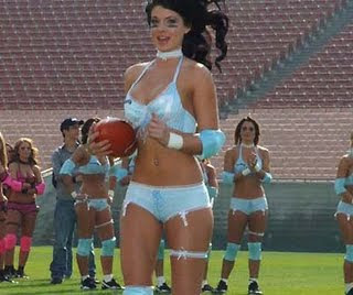 bikini lingerie league footbal sexy girls