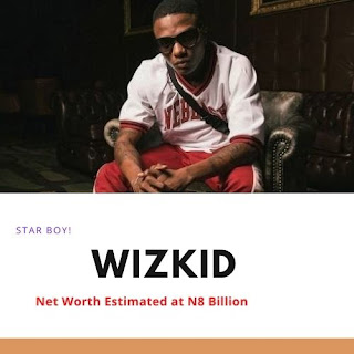 Wizkid (net worth – N8 billion) - top ten richest musician in Nigeria