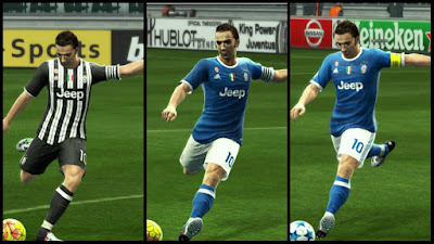 PES 2013 Juventus Leaked Home & Away 2016/17 Kits by BKRISNAW15\