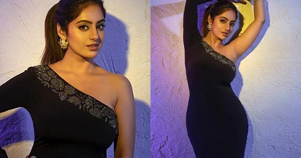 Deepika singh curvy tight dress tv actress