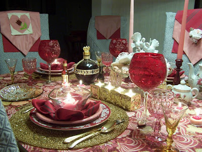 valentine table centerpieces. Valentine#39;s Table #39;09