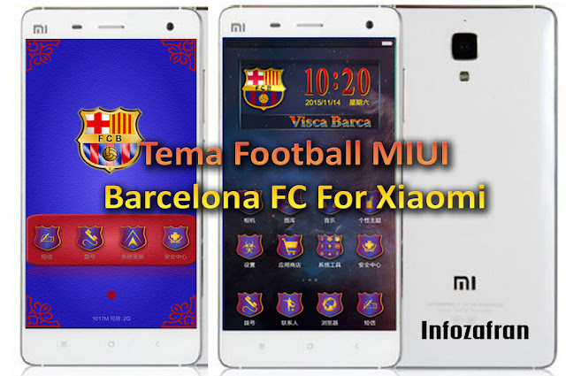 Download Tema Club Bola Barcelona FC Mtz For Xiaomi Terbaru,Tema Xiaomi, Xiaomi, Tema Bola, 