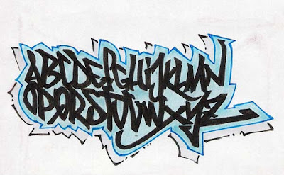 Tag Graffiti Letters A-Z by Spyer82