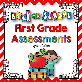 https://www.teacherspayteachers.com/Product/Back-to-School-Assessments-First-Grade-1931037