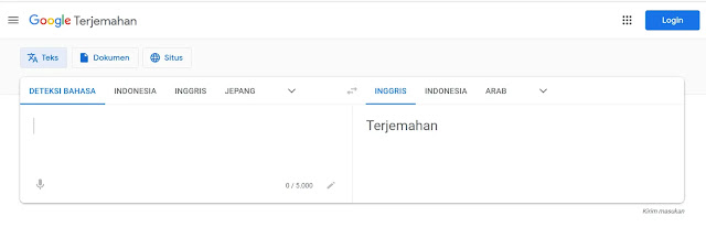 Memanfaatkan Google Translate