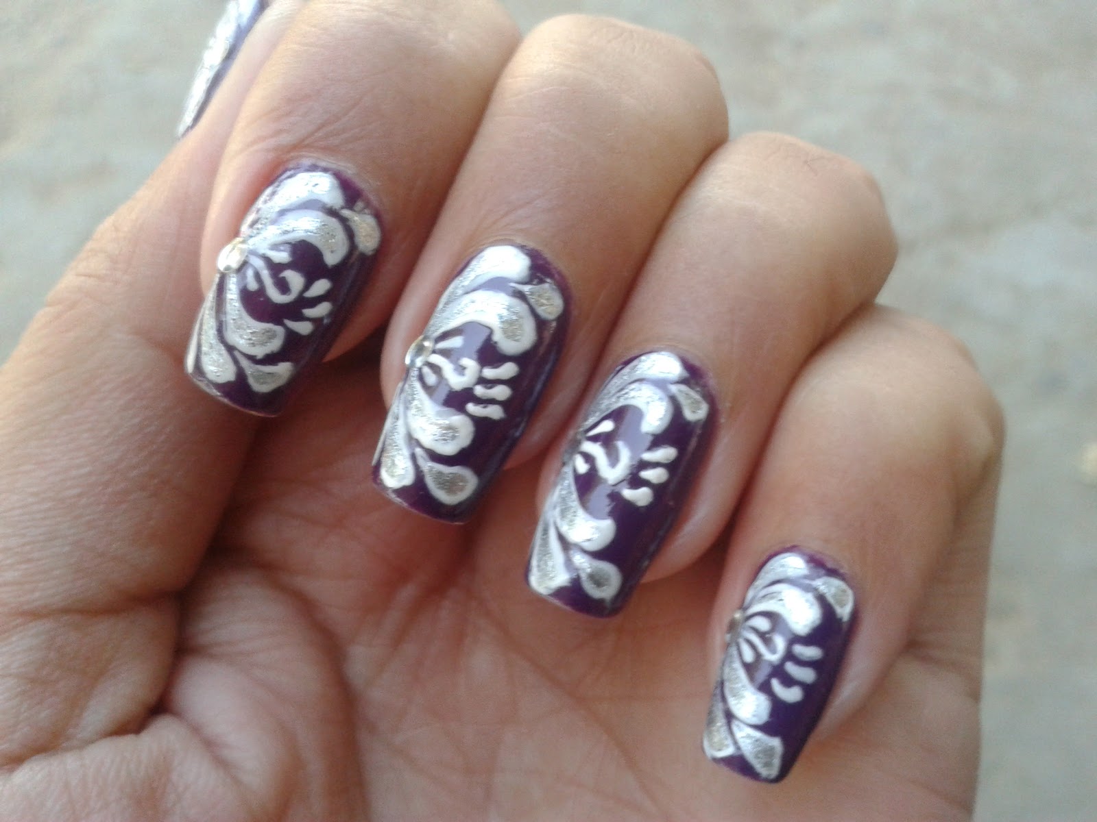 Simple Nail Art Designs Gallery