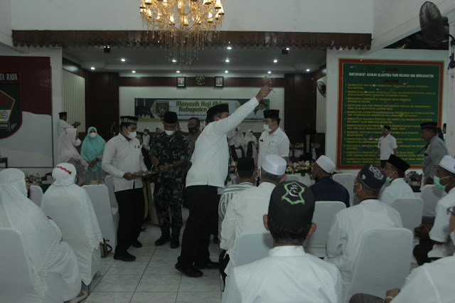 Sebanyak 156 JCH Kabupaten Asahan di Tepung Tawar