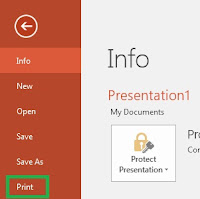 How to Print Multiple Slides on One Page Powerpoint 2016 in Hindi