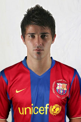 David Villa Cool Hairstyles