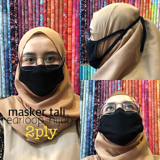 Konveksi masker kain hijab di Malang Temurah