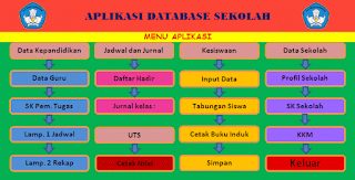 Aplikasi Database Keperluan Sekolah Otomatis