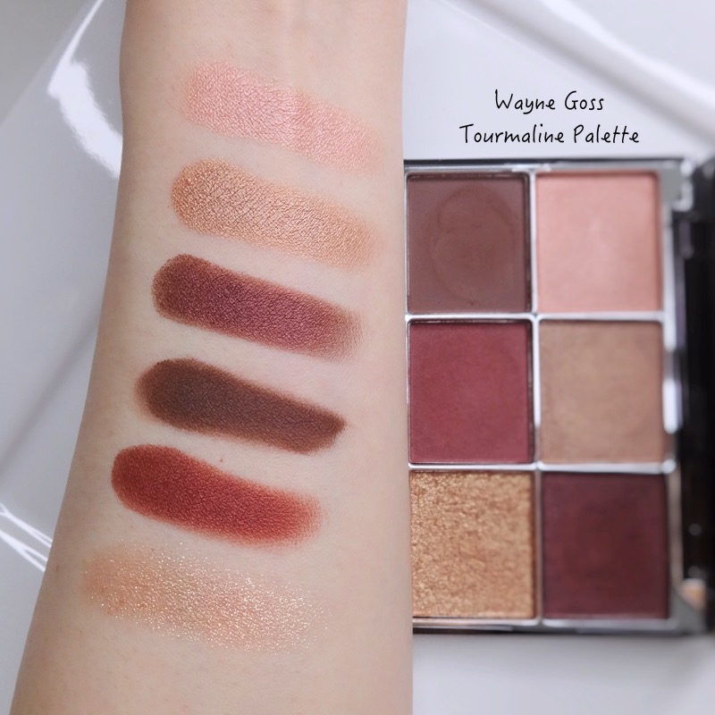 Wayne Goss Tourmaline Palette review swatches