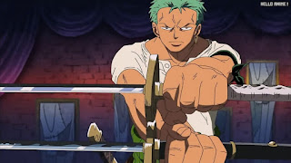 ワンピースアニメ スリラーバーク編 344話 ロロノア・ゾロ Roronoa Zoro | ONE PIECE Episode 344 Thriller Bark