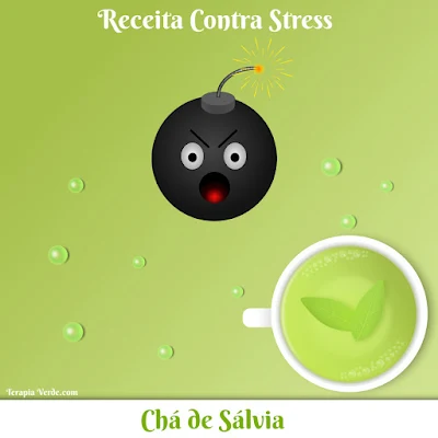 Receita Contra Stress: Chá de Sálvia