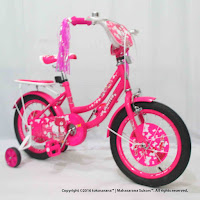 16 Inch United Pom Pom Kids Bike