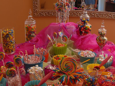 Sweet Sixteen Birthday Cakes on The Theme Was Candy Land And This Table Was Like A Childhood Fantasy