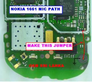 NOKIA 1661 MIC China Nokia 2700 Charging Way